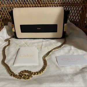 CHLOÉ Medium Elle Chain Clutch